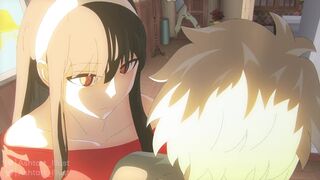 Yor helps Loid dealing with both jobs - Sub Español [Ashtart]