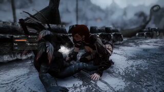 Naughty Skyrim - Encounter with a very horny riekling