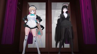 Changing room dance 2 - Toki and Rio