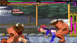 Two Minotaurs FUCK Blair and Psylocke + BONUS Ending REQUEST#3