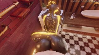 Indoraptor Fuck and Deepthroat BJ [Lewdchord]