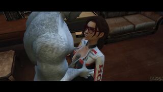 [720P] CLAIRE REDFIELD & MR.X