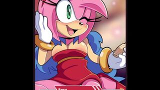 Amy Rose - Rosy Passion Visual Novel Section Gameplay