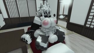 Rewarding one of my furry followers with a good fuck~