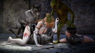 That Time When Yuuki Asuna Got Defeated (Dogs Version)