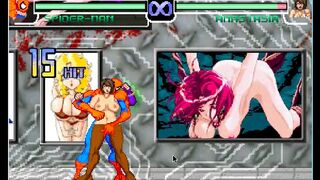 mugen ryona Spider-Man x Anastasia