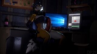 Engineer handjob POV