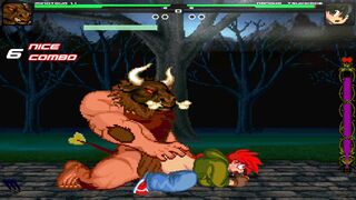 Minotaur FUCK Nanoha Tsukikage!