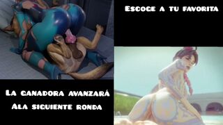 “Choose your favorite, and the one with the most votes will advance to the next round