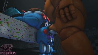 Toy Bonnie blowjob POV