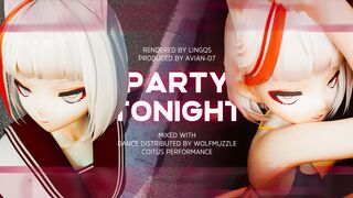 [MMD - DnC] Party Tonight - Day, dancing nudely; Night, squirting under cocks