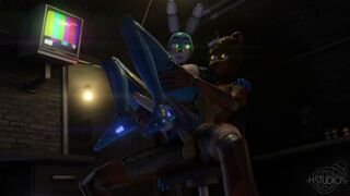 Bonnie riding Pov with Freddy