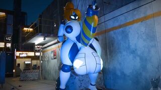 Bre-3 cock vore #2 by twitchyanimations