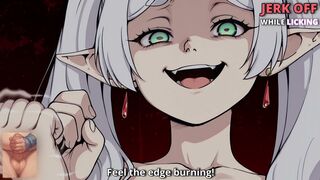 The cruel treatment of Mistress Frieren/FEMDOM JOI HARD CBT