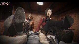 POV AdaxAshley stinky feet