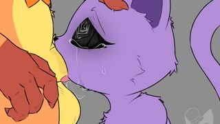 catnap sucks dogday's cock