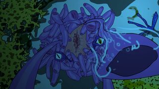 Sea monster vore  by monsr55