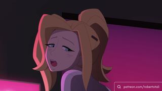 Office lesbians distracted from work