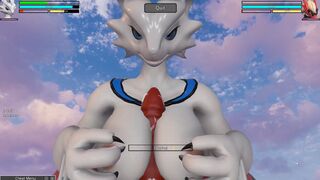 Reshiram vs Blaziken (M)! Heroine Rumble 2 Pokemon Futa X Futa