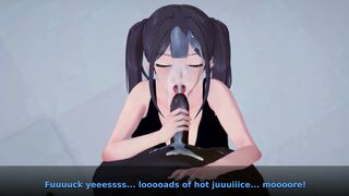 Tsubame BLACKED Deepthroat Blowjob