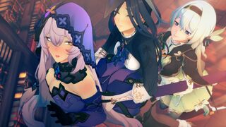 Black Swan X Clorinde X Firefly [TY98] [4K] [60FPS]