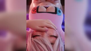 Tyviania - Busty Aki Blonde Missionary Playtime In A Switch Shirt