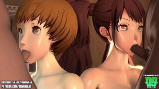 Orgy in Yu Narukami's Room