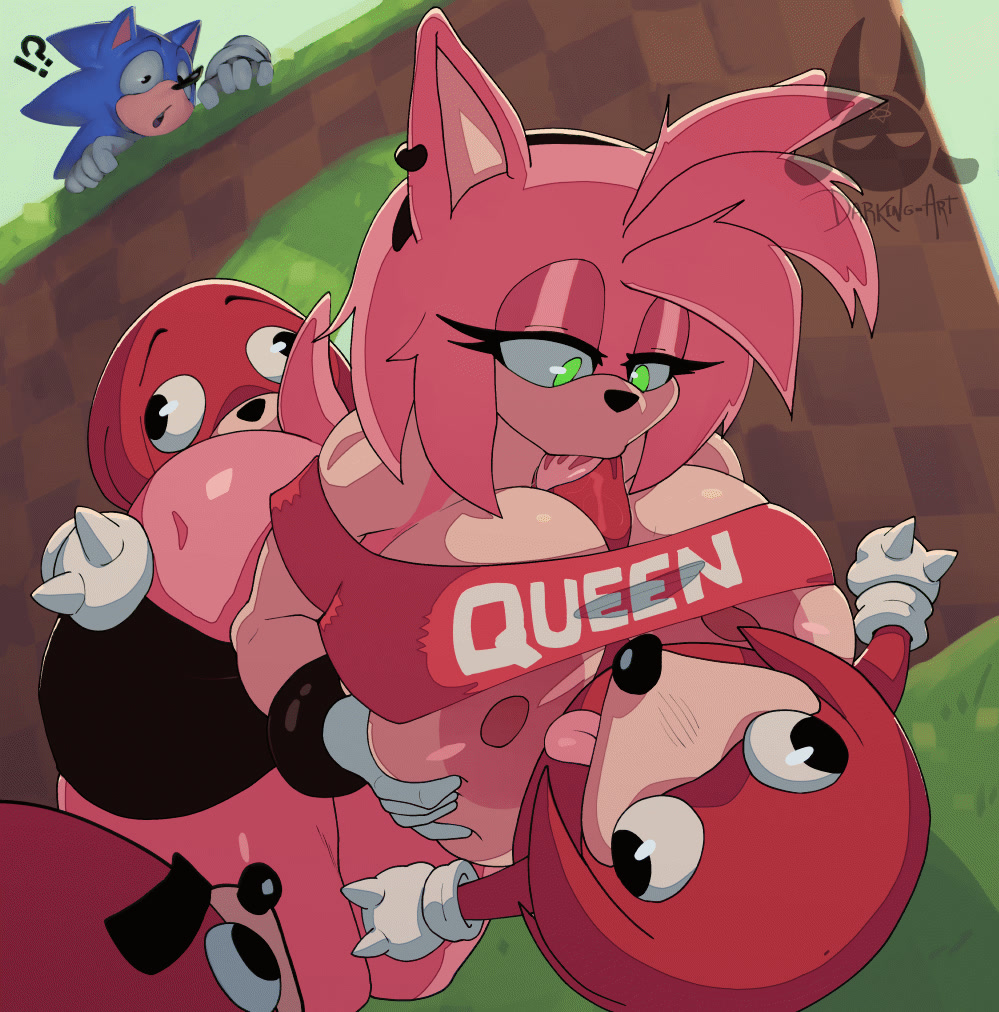 Amy and Unganda Knuckles 