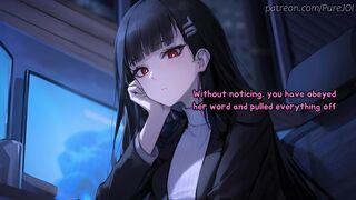 Rio from Blue Archive tests her new innovation on you (Feet/Pantyhose)