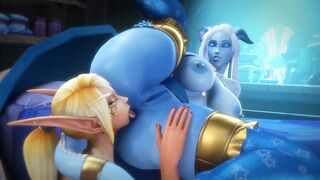 Alori tastes Pyrista's blueberry