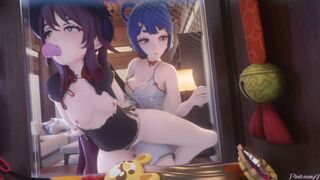 [PinkSama] A Night in Liyue - Prank Gone Wrong WiP 8c