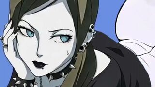 Goth Wii Fit Trainer's Prone Fat Ass cheeks