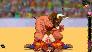 MUGEN Request#41: Minotaur Fucks Son Goku