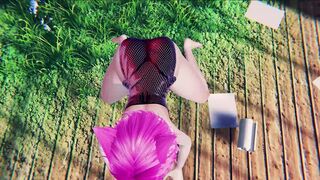 Art Slut Squeezes Your Paint Brush Dry