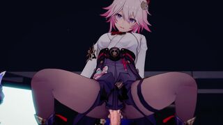 Evanescia Doing Sex Honkai Stair Rail