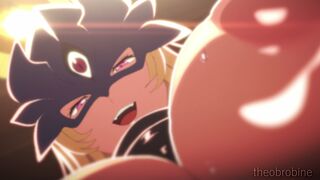 [Theobrobine] Beelstarmon Cowgirl Position - No Dialogue Ver