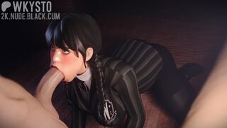 Wednesday Boddy Blowjob