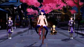 ICKONE - NTR 雷电将军的户外表演