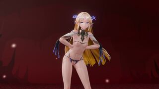 Cartethyia Helltaker Wuthering Waves MMD