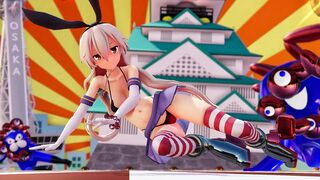 Shimakaze - Liar Dancer [MMD] Haku-san