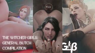 The Witcher Girls - General Butch Compilation