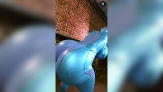 New animation 3D Nebula dancing sexy