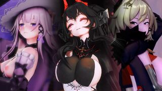 AESPA - WHIPLASH - ft. Herta, Taihou, CaesarKing, Evelyn, SvartLilja. ERO-DANCE [PMV]