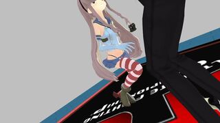 Sergei Ribkin's Shimakaze MMD Ballbusting Ryona