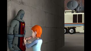 Gwen Tennyson blowjob forever knight