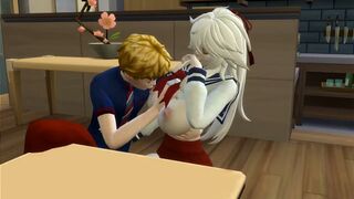 Gakkou no tomodachi ni hame rare take