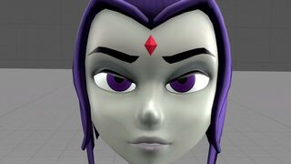 Raven x starfire kissing Nude