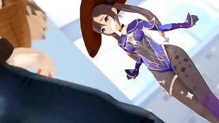 Mona drains Mr. Wilson's balls [YokoBB]