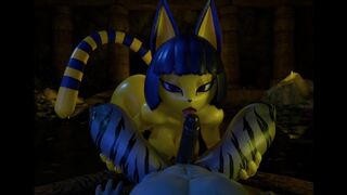 Ankha POV Blowjob (Added Sounds)
