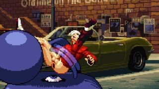 [Gay MUGEN]Kuromaru VS Ash Crimson